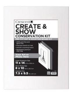 CRESCENT CREATE & SHOW CONSERV KIT 11X14