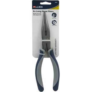 ALLIED LONG NOSE PLIERS 8"