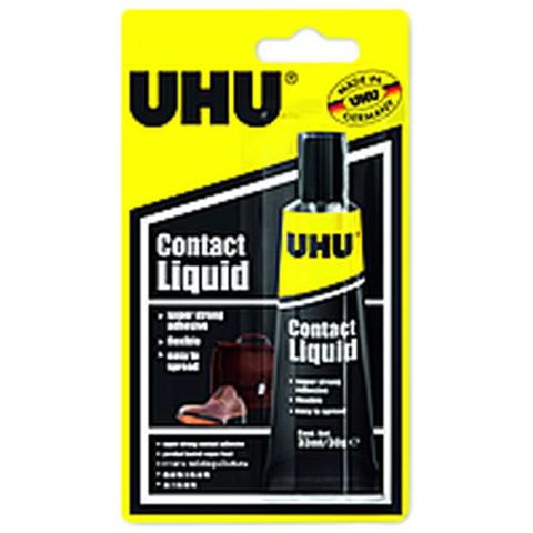 UHU CONTACT LIQUID GLUE 33ML