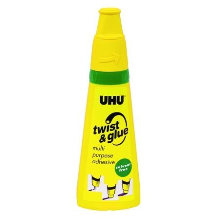 UHU ALL PURPOSE TWIST & GLUE 35ML SOLVENT FREE