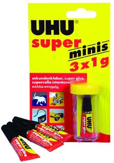 UHU SUPER GLUE MINIS 3X1G