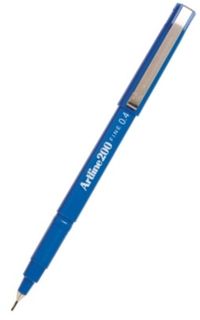 ARTLINE 200 FINELINER PEN 0.4MM BLUE