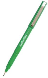 ARTLINE 200 FINELINER PEN 0.4MM GREEN