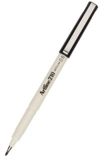 ARTLINE 210 FINELINER PEN 0.6MM BLACK