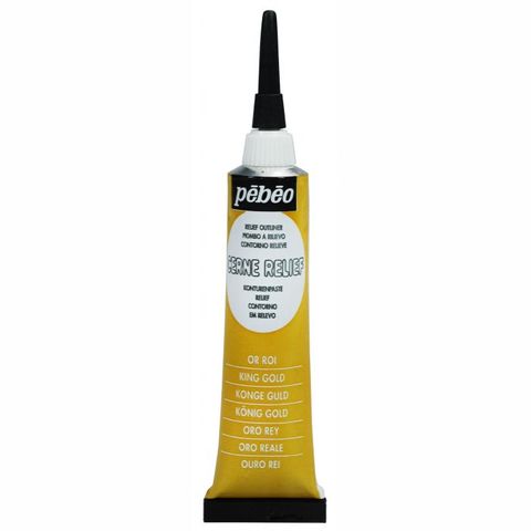 PEBEO CERNE RELIEF O/LINER 20ML KING GOLD