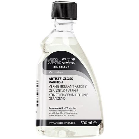 W&N ARTISTS GLOSS VARNISH 500ML