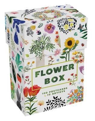 FLOWER BOX 100 POSTCARDS BY 10 ARTISTS