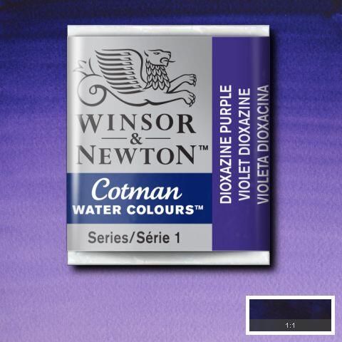 W&N COTMAN HALF PAN DIOXAZINE VIOLET