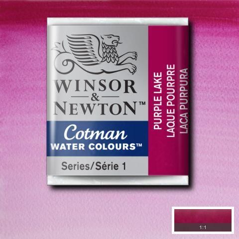 W&N COTMAN HALF PAN PURPLE LAKE