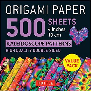 ORIGAMI PAPER 500 SHEETS KALEIDOCOPE