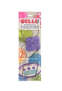 GELLI PRINTING MINIS 3" OCTAGON/DIAMOND/QUATREFOIL