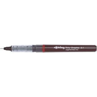 ROTRING TIKKY GRAPHIC PEN BLACK 0.1MM