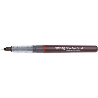 ROTRING TIKKY GRAPHIC PEN BLACK 0.1MM