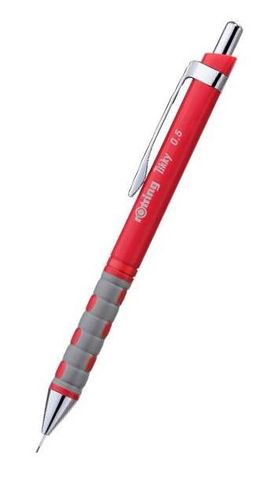 ROTRING TIKKY MECHANICAL PENCIL 0.5MM RED