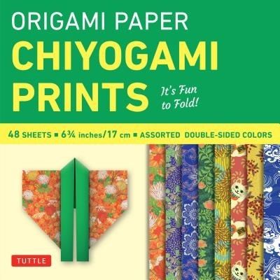 ORIGAMI PAPER CHIYOGAMI PRINTS 17CM 48 SHEETS