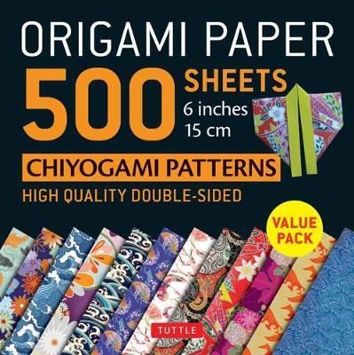 ORIGAMI PAPER CHIYOGAMI PATTERNS 500 SHEETS