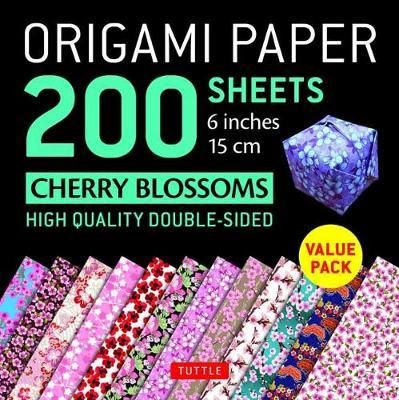 ORIGAMI PAPER CHERRY BLOSSOMS 200 SHEETS