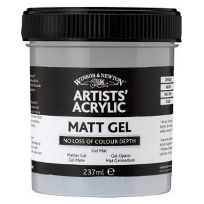 W&N ARTIST ACRYLIC MATT GEL 237ML