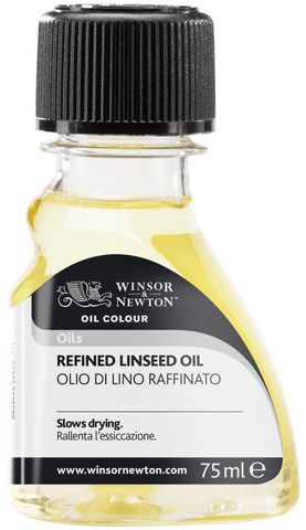 W&N REFINED LINSEED OIL 75ML