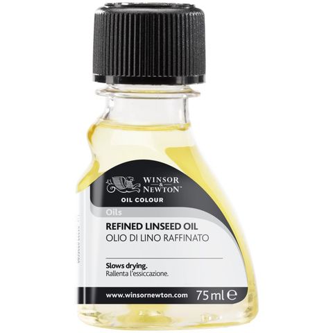 W&N REFINED LINSEED OIL 75ML