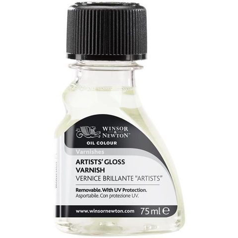 W&N ARTISTS GLOSS VARNISH 75ML