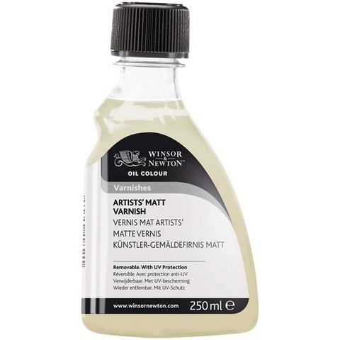 W&N ARTISTS MATT VARNISH 250ML