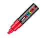 POSCA MARKER BOLD CHISEL TIP 8MM ASSTD COLOUR SET4