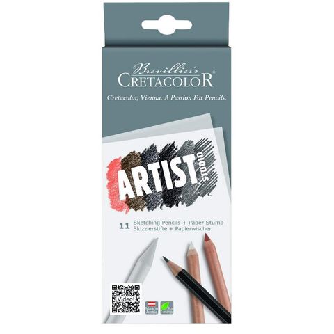 CRETACOLOR ARTIST STUDIO DRAWING SET 11