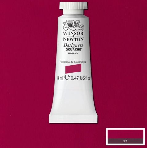 W&N D GOUACHE 14ML S2 MAGENTA