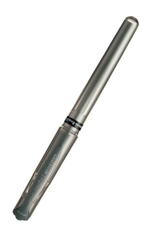 UNI-BALL SIGNO ROLLERBALL GEL INK METALLIC SILVER