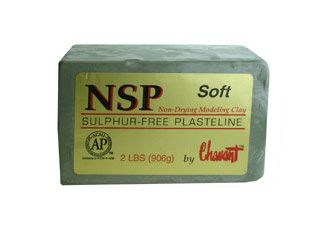 CHAVANT NSP PLASTELINE SOFT 906G GREEN