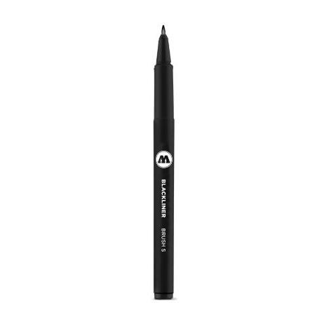 MOLOTOW BLACKLINER PIGMENT LINER BRUSH S