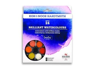 KOH-I-NOOR BRILLIANT WATERCOLOURS SET 24