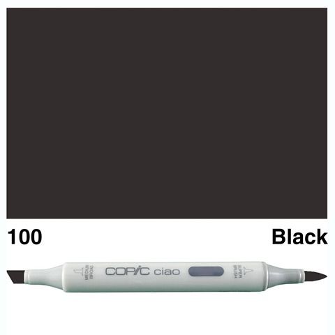 COPIC CIAO MARKER 100 BLACK