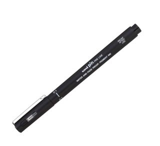 UNI PIN FINELINE PERMANENT BLACK PEN 0.1MM