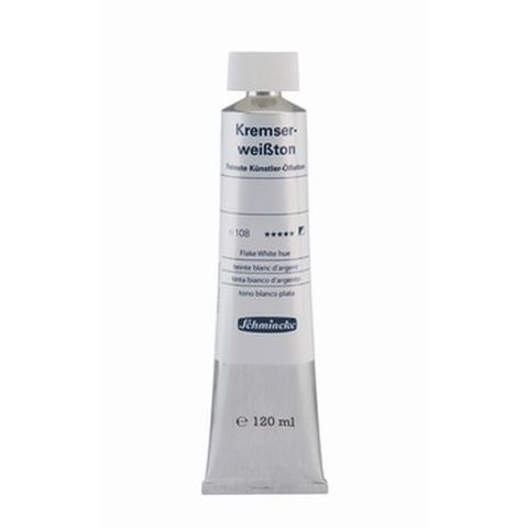 SCHMINCKE ARTIST OIL FLAKE WHITE HUE 120ML