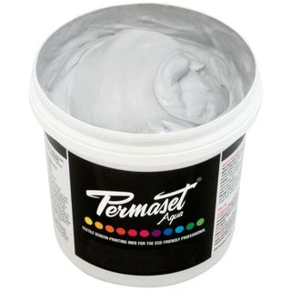 PERMASET AQUA 1 LITRE BRIGHT SILVER