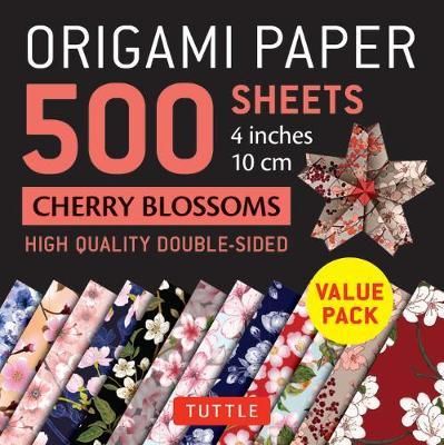 ORIGAMI PAPER CHERRY BLOSSOM 500 SHEETS 10CM