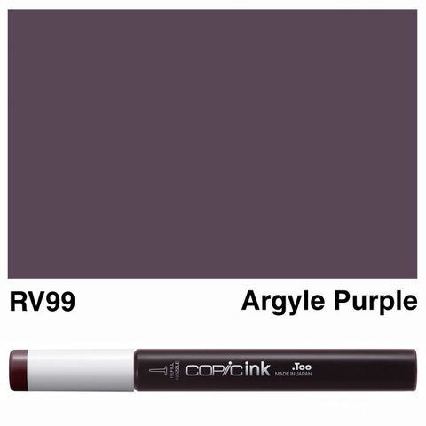 COPIC INK RV99 ARGYLE PURPLE NEW BOTTLE