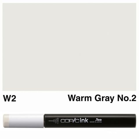 COPIC INK W2 WARM GRAY NO 2 NEW BOTTLE