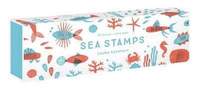 SEA STAMPS 25 STAMPS 2 INK PADS