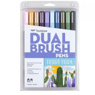 TOMBOW ABT BRUSH MARKER SET 10 DESERT FLORA