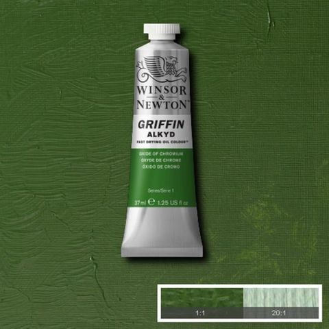 W&N GRIFFIN 37ML OXIDE OF CHROMIUM S1