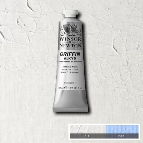 W&N GRIFFIN 37ML TITANIUM WHITE S1