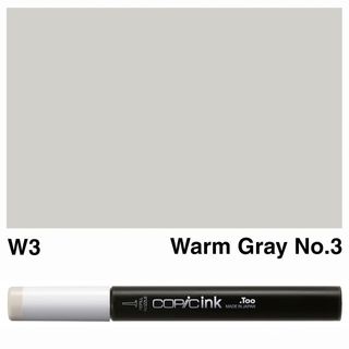 COPIC INK W3 WARM GRAY NO 3