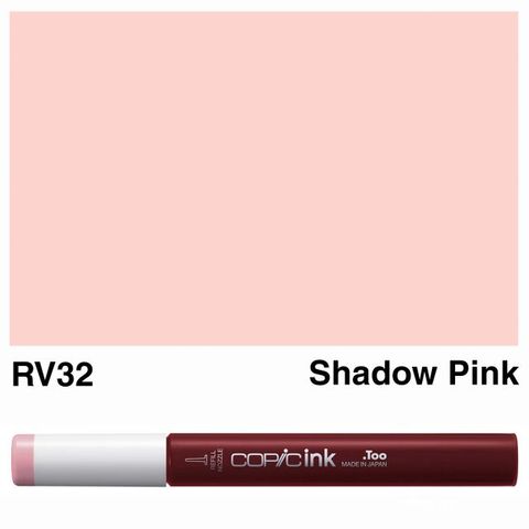 COPIC INK RV32 SHADOW PINK NEW BOTTLE