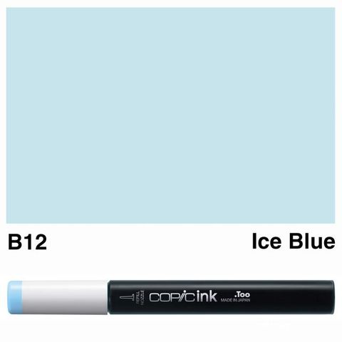 COPIC INK B12 ICE BLUE NEW BOTTLE