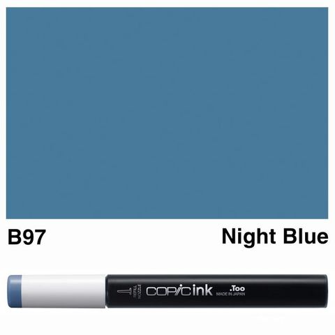 COPIC INK B97 NIGHT BLUE NEW BOTTLE