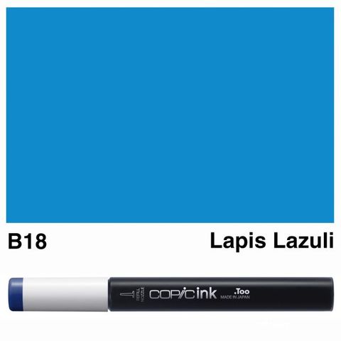 COPIC INK B18 LAPIS LAZULI NEW BOTTLE