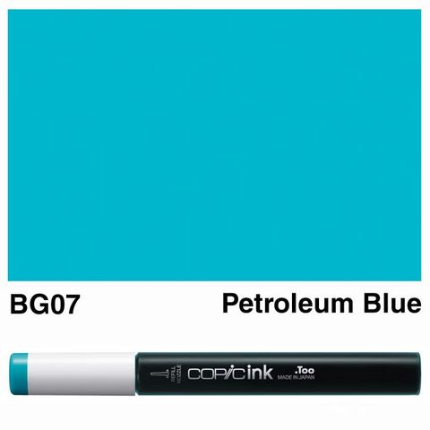 COPIC INK BG07 PETROLEUM BLUE NEW BOTTLE